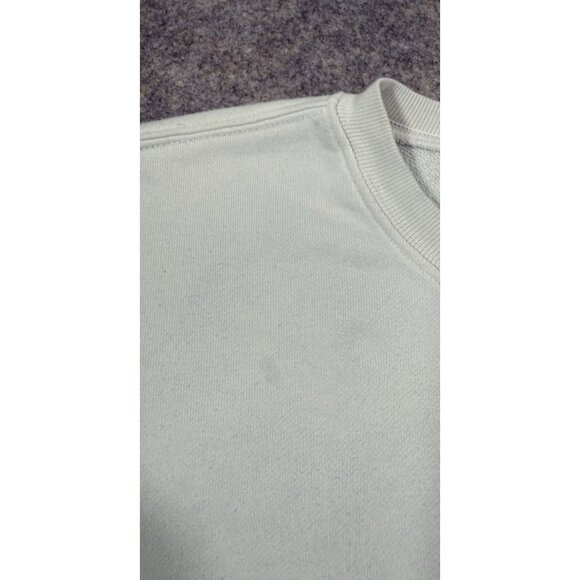 Daily Drills Oversized Crew Size XS/S Sweatshirt Terry Faded Green Blue - Picture 10 of 12